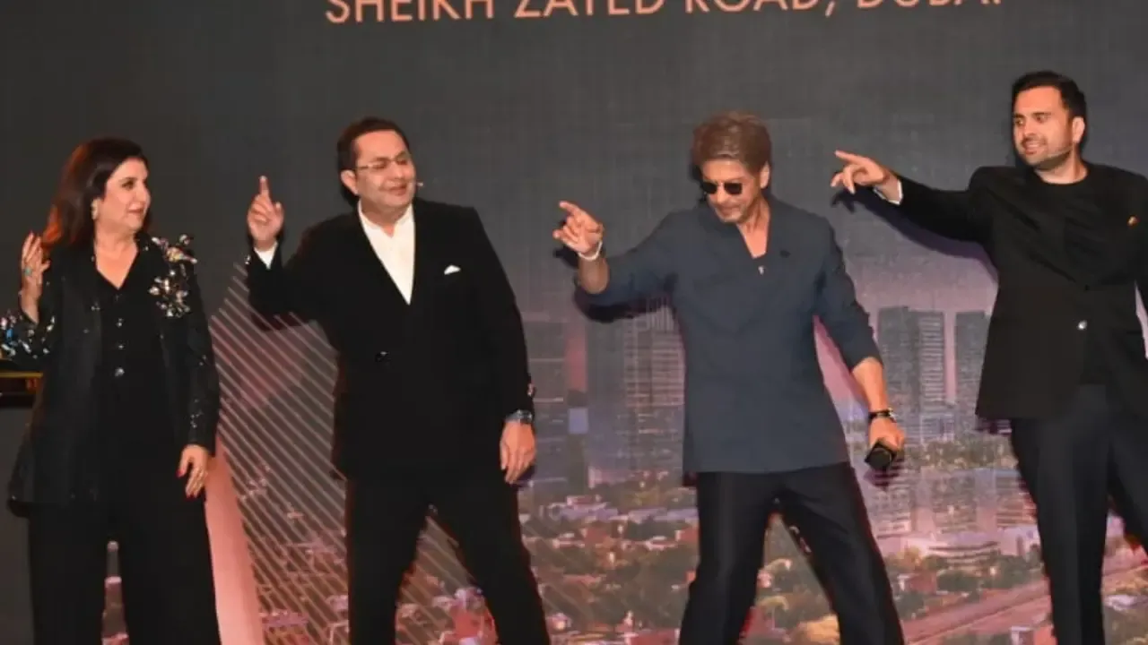 Shah Rukh Khan danced to his iconic song Chaiyya Chaiyya at an event, watch