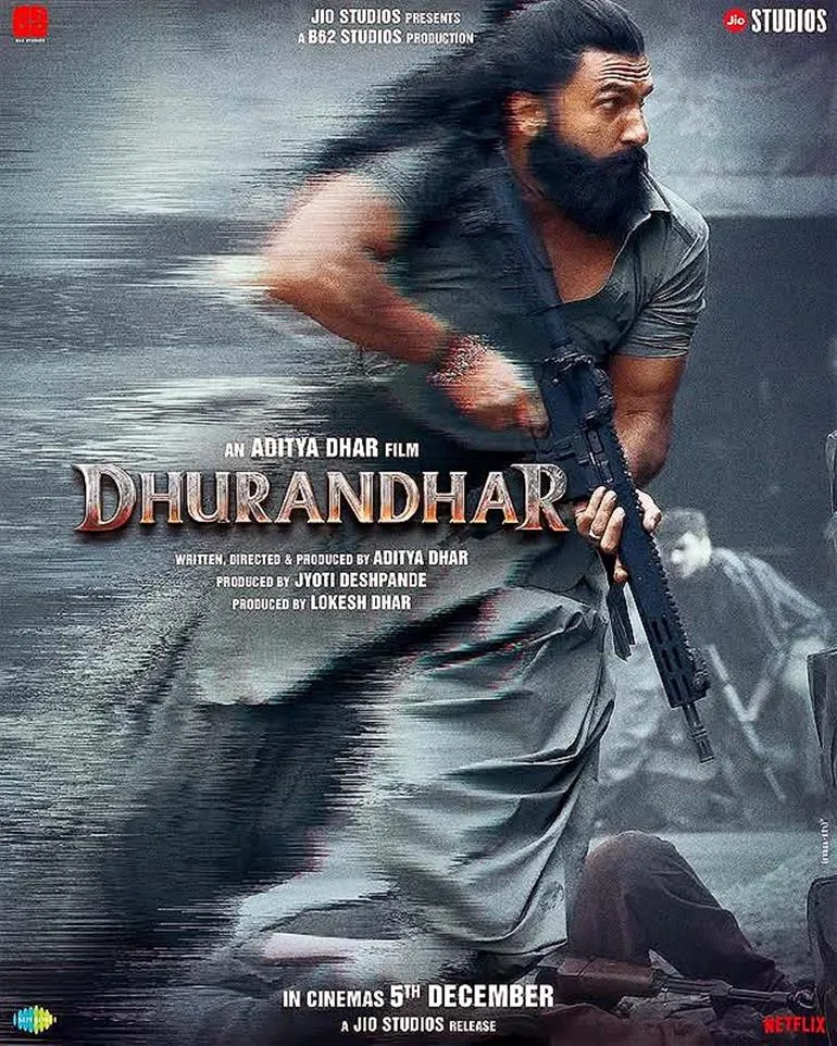 Dhurandhar': Ranveer Singh's character poster drops ahead of trailer