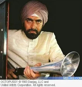 Gobinda (Kabir Bedi) - MI6 profiles Kamal Kahn's formidable henchman  Gobinda, played by Kabir Bedi in 'Octopussy' - James Bond 007 :: MI6 - The  Home Of James Bond