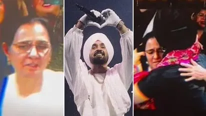 Emotional video: Diljit Dosanjh introduces his mother and sister first time in LIVE Manchester concert (WATCH) | Asianet Newsable