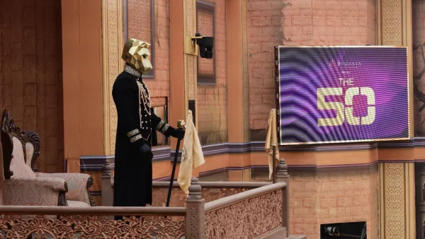 The 50 Lion Revealed | The 50 First Episode Major Twist | The 50 Lion Name  Revealed | The 50: Host 'Lion' REVEALED After First Episode | The 50 Lion  Name Not Out | The 50 Who Is The Lion - Filmibeat