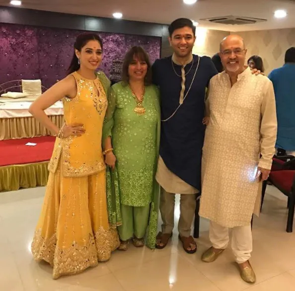 Baahubali' Actress Tamannaah Bhatia's Brother Had A Traditional Wedding In  Iskcon Temple