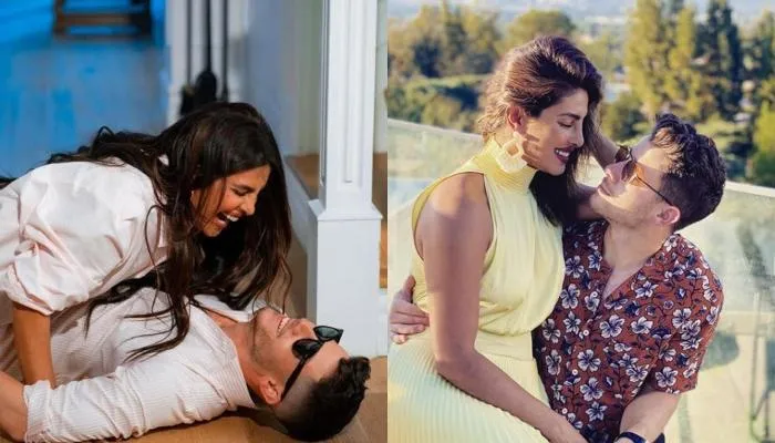 Nick Jonas Does Push Ups While Wifey, Priyanka Chopra Jonas Sits On His Back