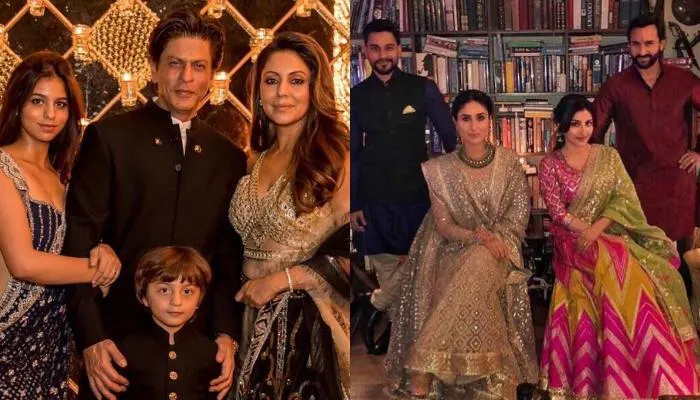 From Shah Rukh Khan's Bollywood stars Diwali 2025 celebration