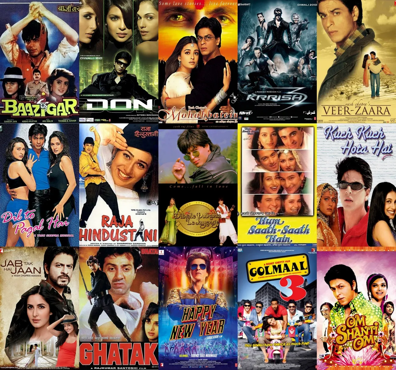 MOVIES RELEASED DURING DIWALI (1990-2023)