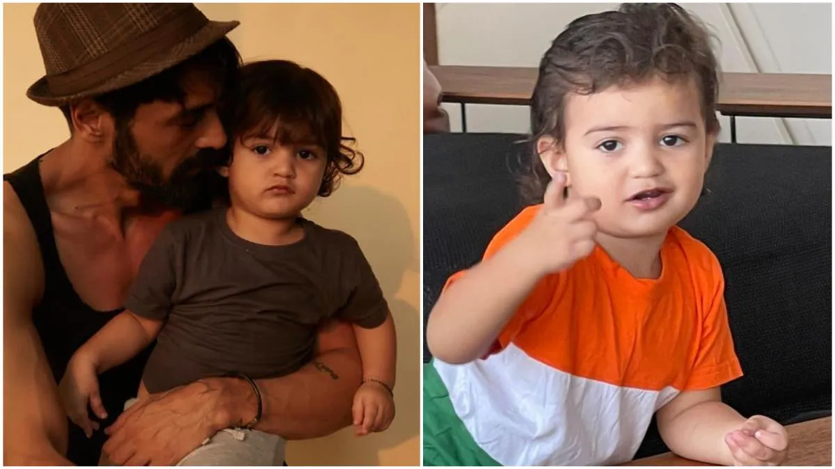 Arjun Rampal's son Arik wins the Internet with his cuteness. Gabriella  reacts - India Today