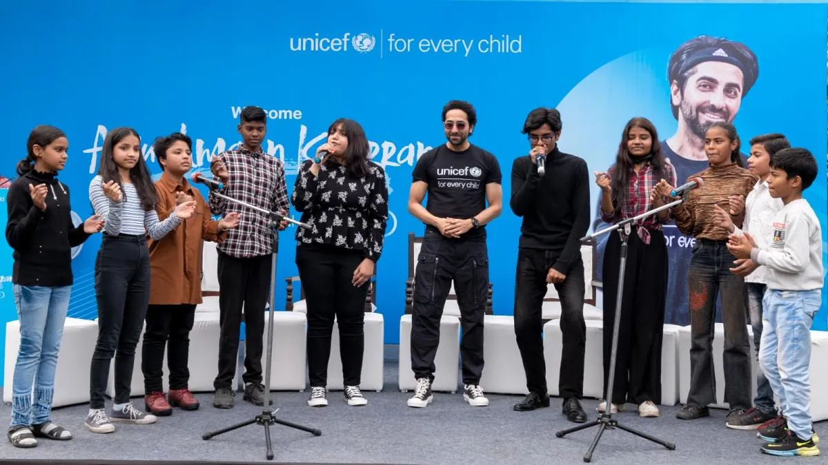 Unicef India appoints Ayushmann Khurrana