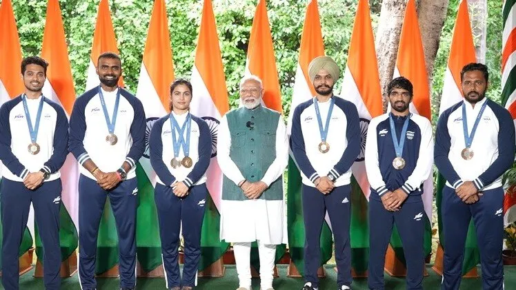 PM Modi asks for athletes' help to prepare for 2036 Olympics - India Today