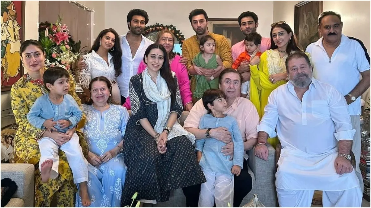 Three generations of Kapoors 