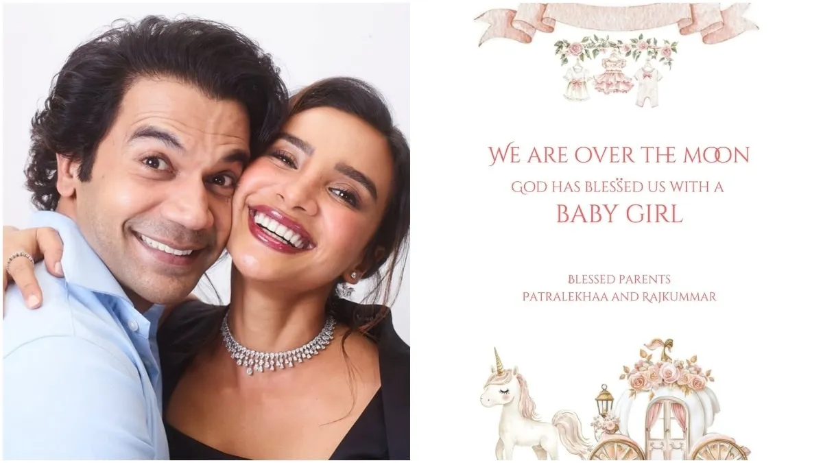 Rajkummar Rao, Patralekhaa welcome baby girl on 4th wedding anniversary -  India Today