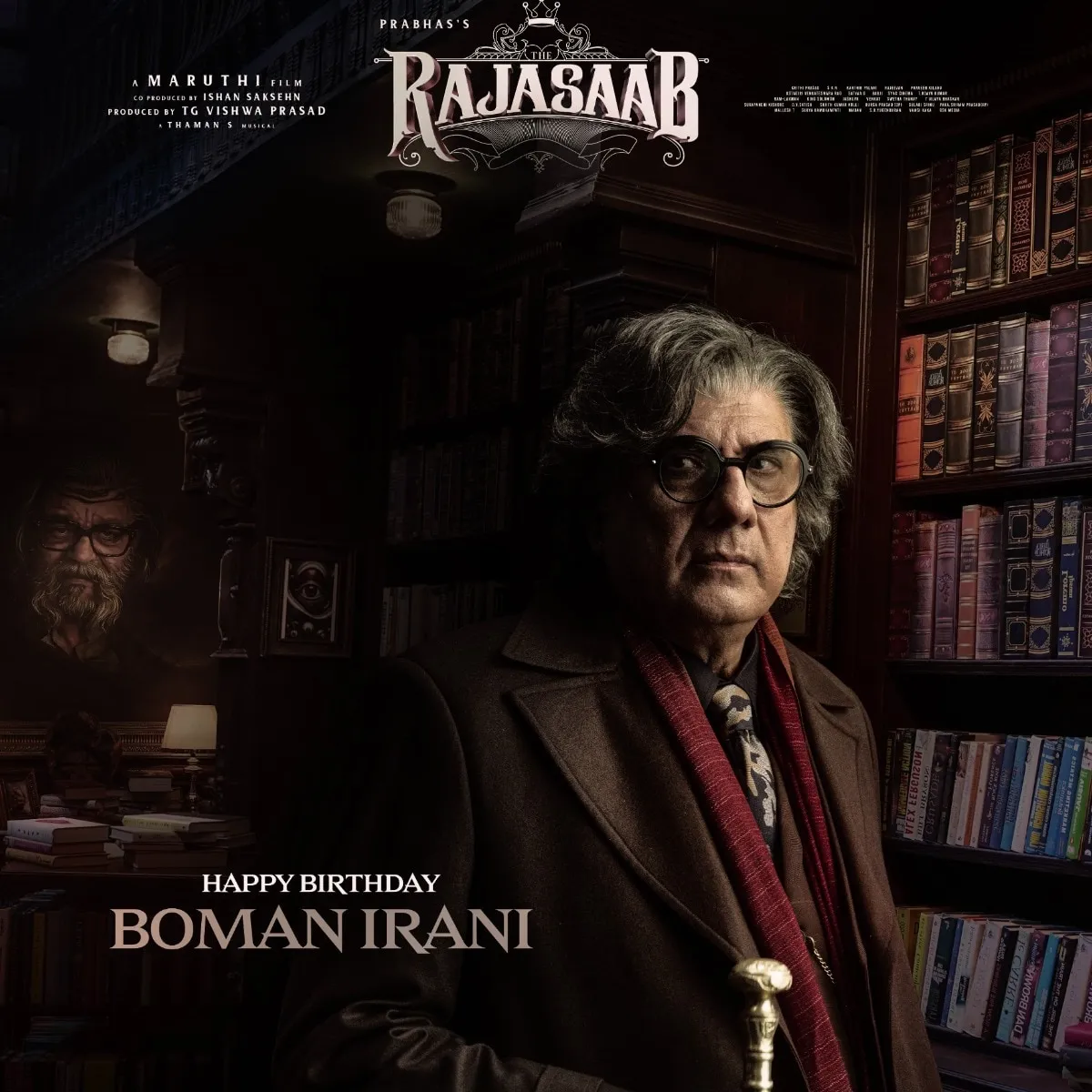 Boman Irani birthday poster The RajaSaab Prabhas Telugu horror fantasy  Sankranti 2026 - India Today