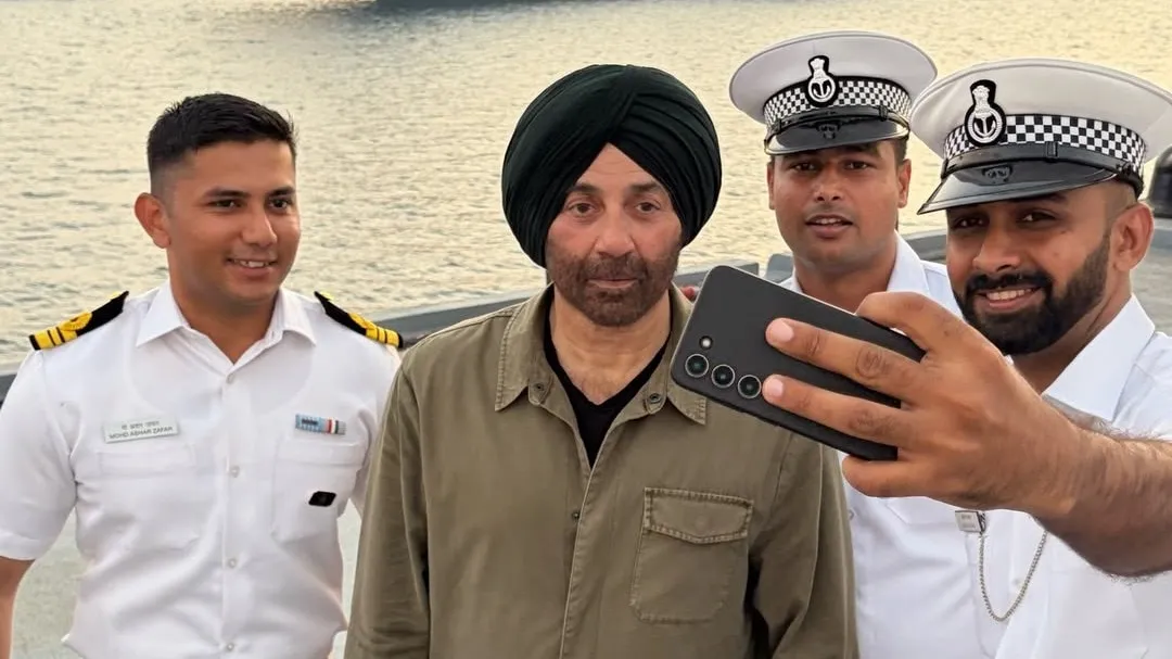 Ahead of Border 2 Sunny Deol pays tribute to Indian Navy visits INS Vikrant  - India Today