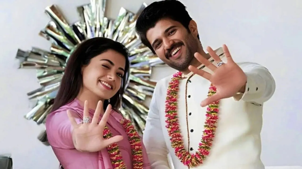 Vijay Deverakonda and Rashmika Mandanna