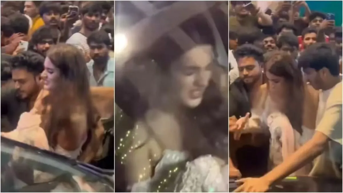 Case Filed After Nidhhi Agerwal Mobbed: നിധി അഗർവാളിനെതിരായ അതിക്രമം;  മാളിനും സംഘാടകർക്കുമെതിരെ കേസ് - nidhhi agerwal mobbed at raja saab song  launch case registered lulu mall vkr - Malayalam News