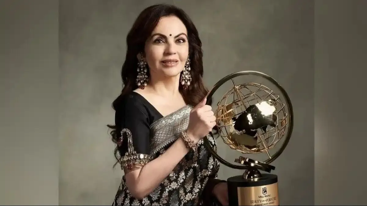Nita Ambani honored with