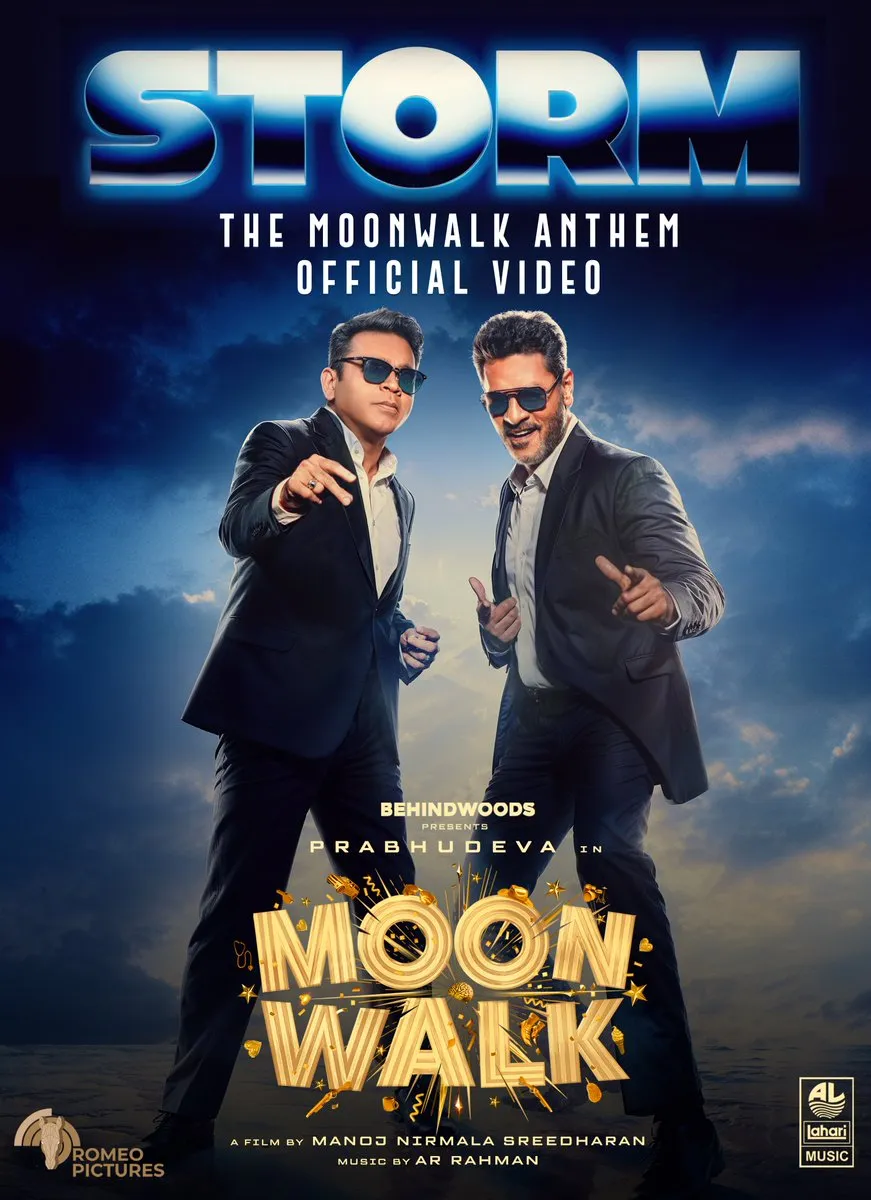 Storm - The Moonwalk Anthem Official Video is Out Now. Behindwoods:  https://t.co/SDhFX8T8EP Lahari: https://t.co/Mco8sKGlWI Moonwalk a feature  film Directed by Manoj Nirmala Sreedharan Lyrics & Rap @Arivubeing Produced  by #ManojNirmalaSreedharan ...
