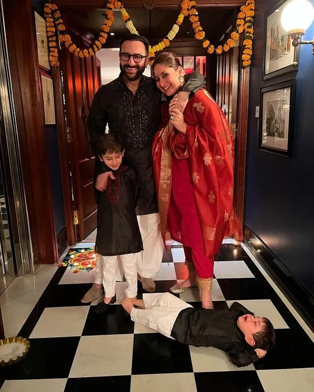 Pataudi''s Diwali Celebration:रेBollywood stars Diwali 2025 celebration