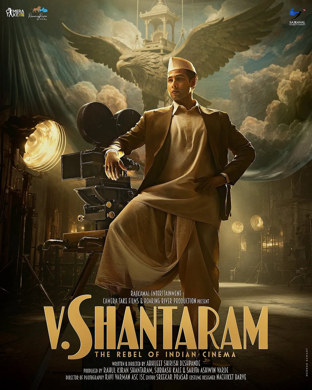 Siddhant Chaturvedi to headline veteran filmmaker V Shantaram's biopic;  first look poster out