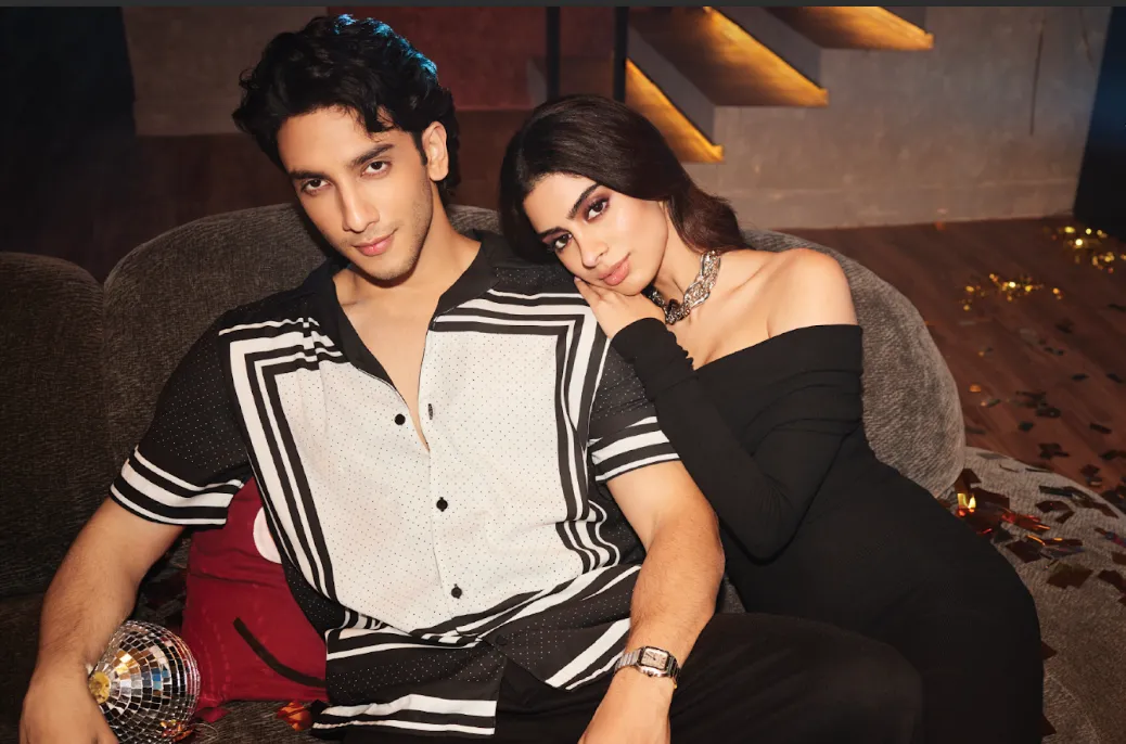 Khushi Kapoor and Vedang Raina 