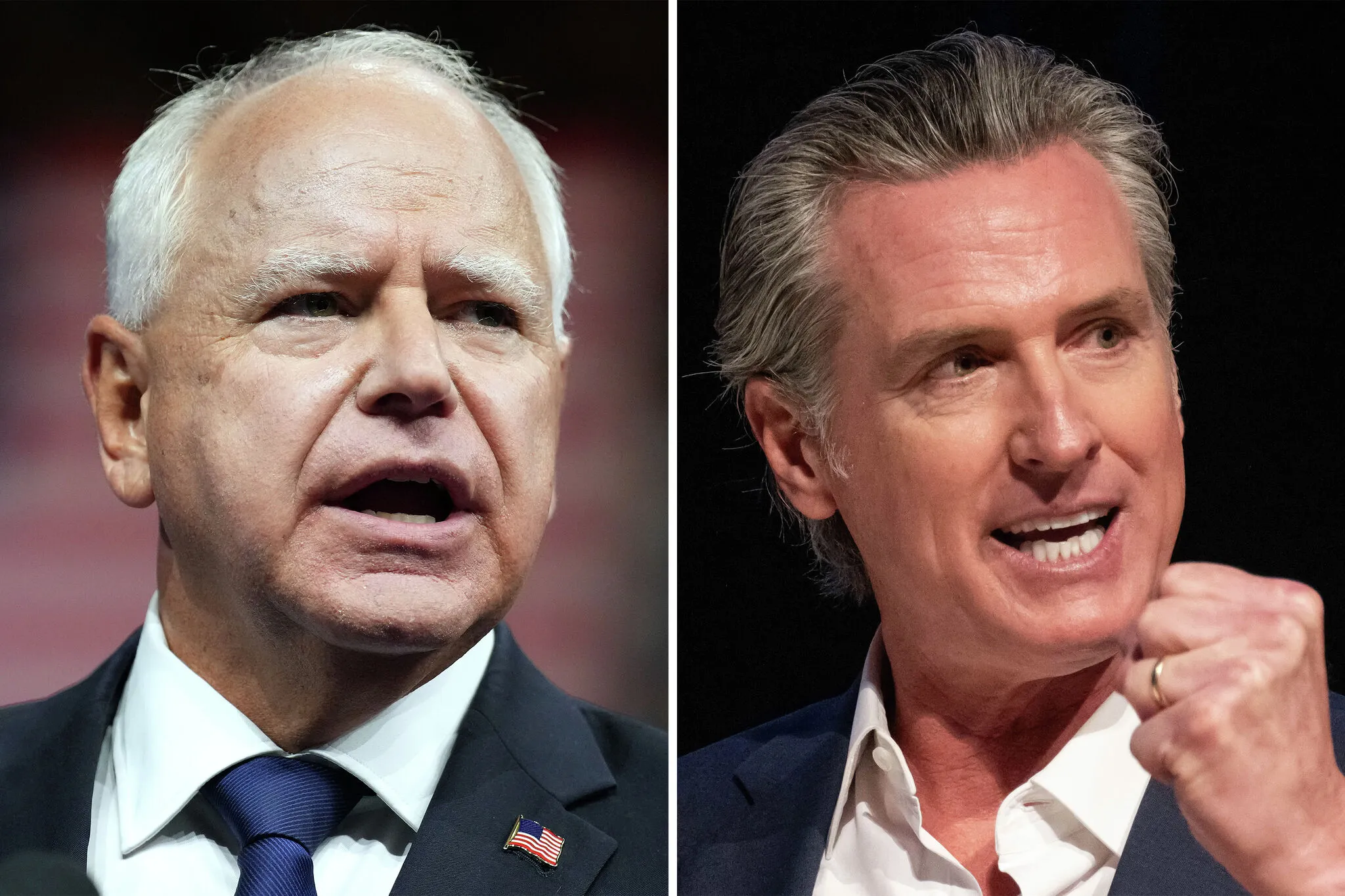 In office, Gavin Newsom has shifted his focus from Trump. His podcast is  another story