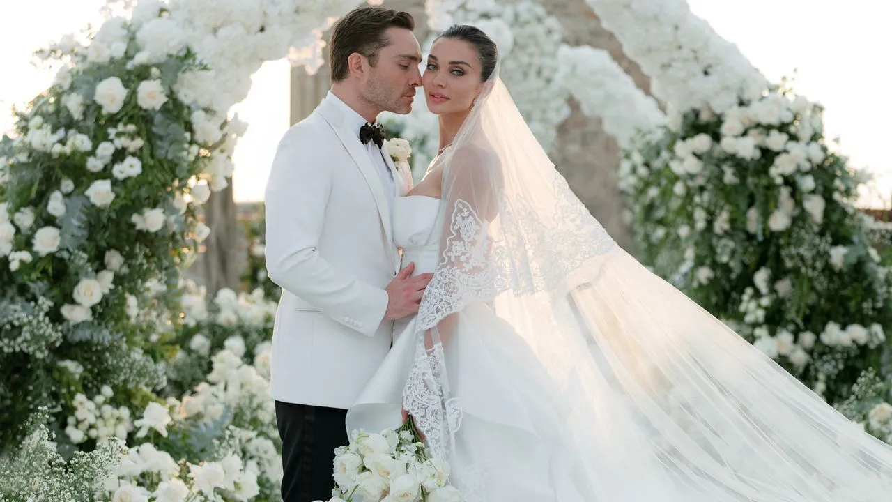 Ed Westwick and Amy Jackson's wedding was held on the Amalfi Coast at  Castello Di Rocca | Vogue India