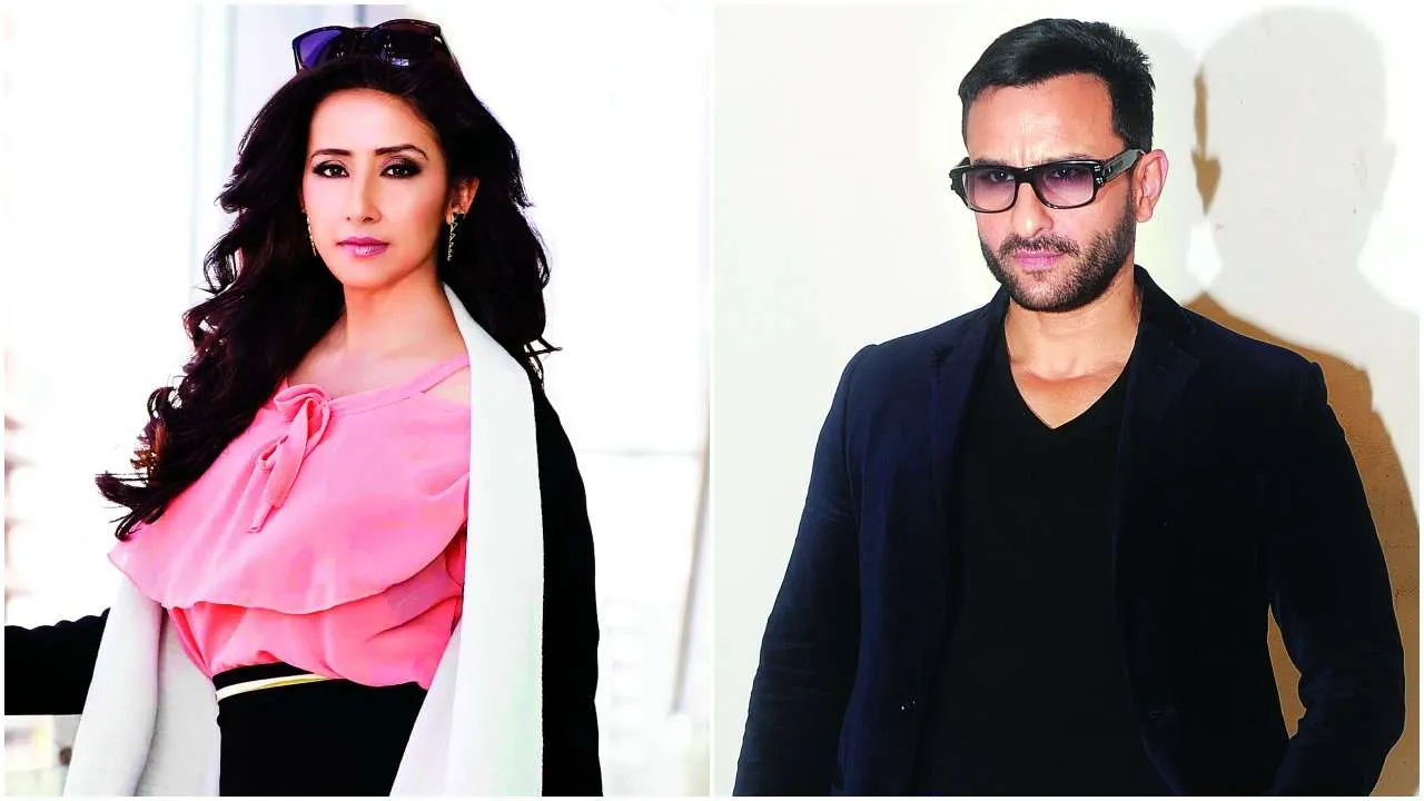 Both Manisha Koirala and Saif Ali Khan