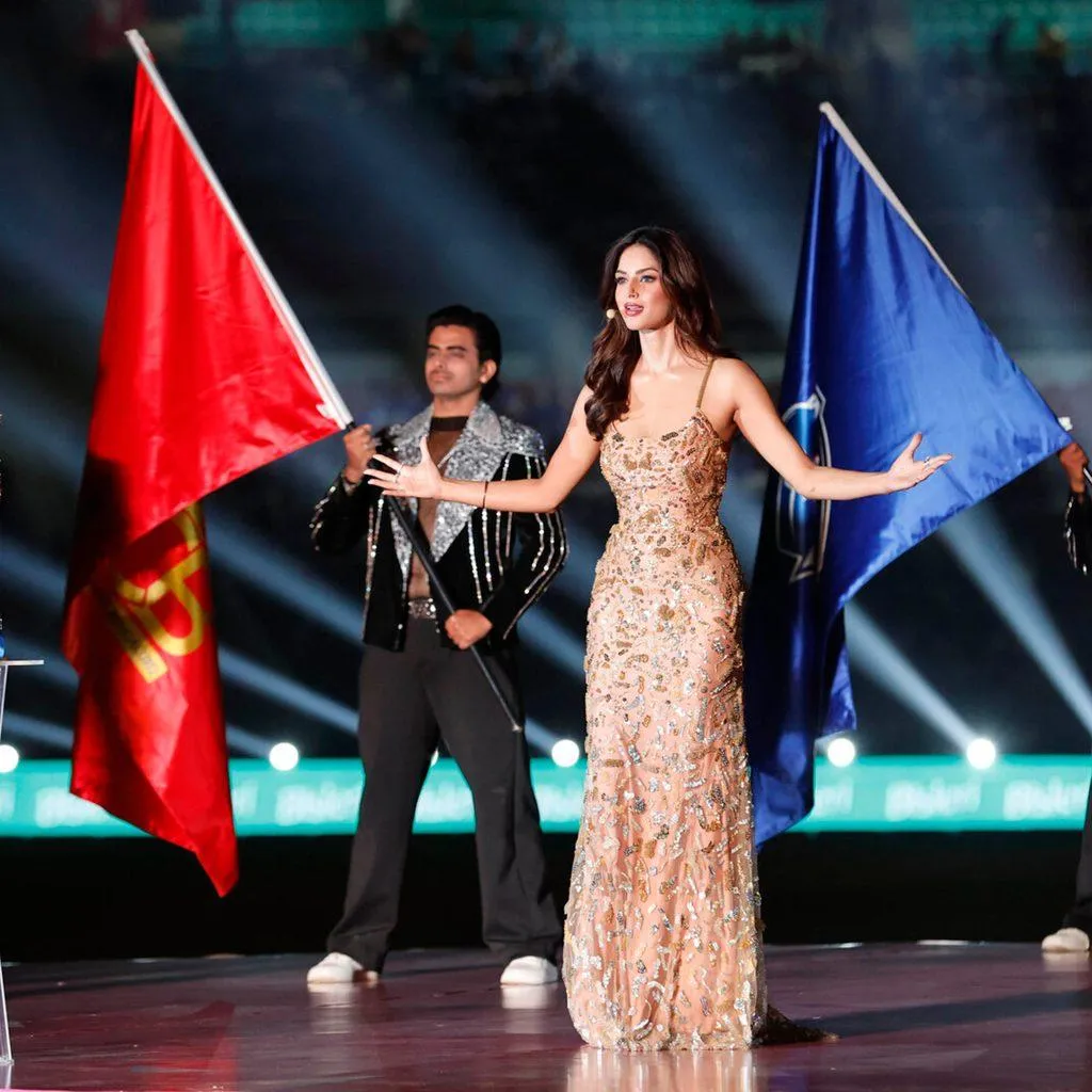 Harnaaz Sandhu's inspiring performance at the TATA WPL 2026 Opening Ceremony