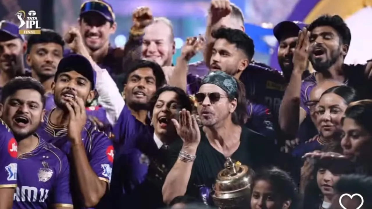 Shah Rukh Khan pens a gratitude note to his team KKR and IPL 2024  champions, says, 'this team is built in no hierarchy but pure respect'
