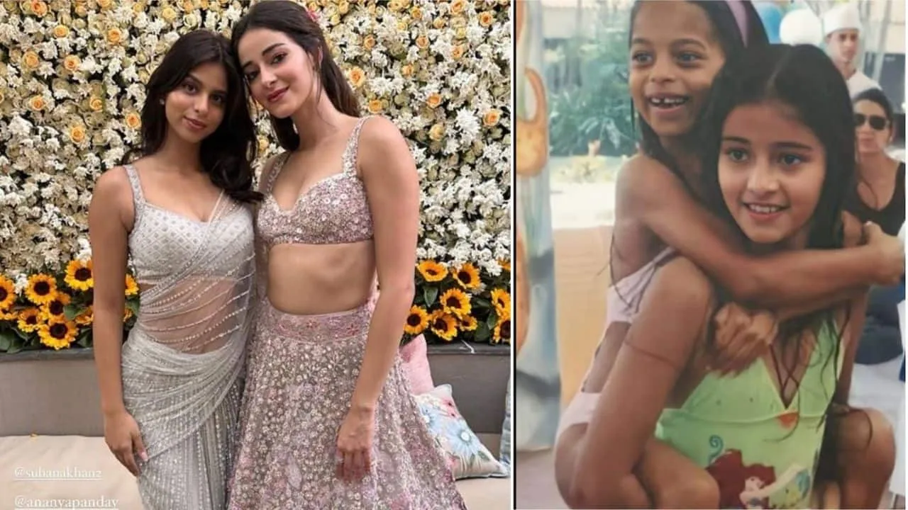 BFFs Suhana Khan and Ananya Panday Bollywood stars Diwali 2025 celebration