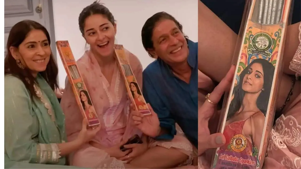 Ananya Panday gets thrilledBollywood stars Diwali 2025 celebration