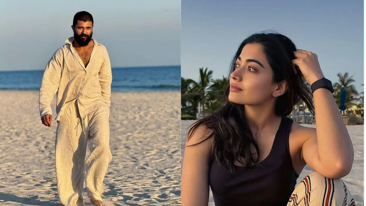 Rashmika Mandanna and Vijay Devarakonda 