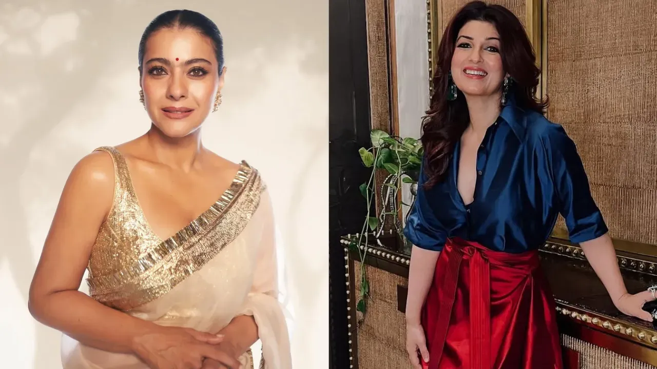 Kajol and Twinkle Khanna 
