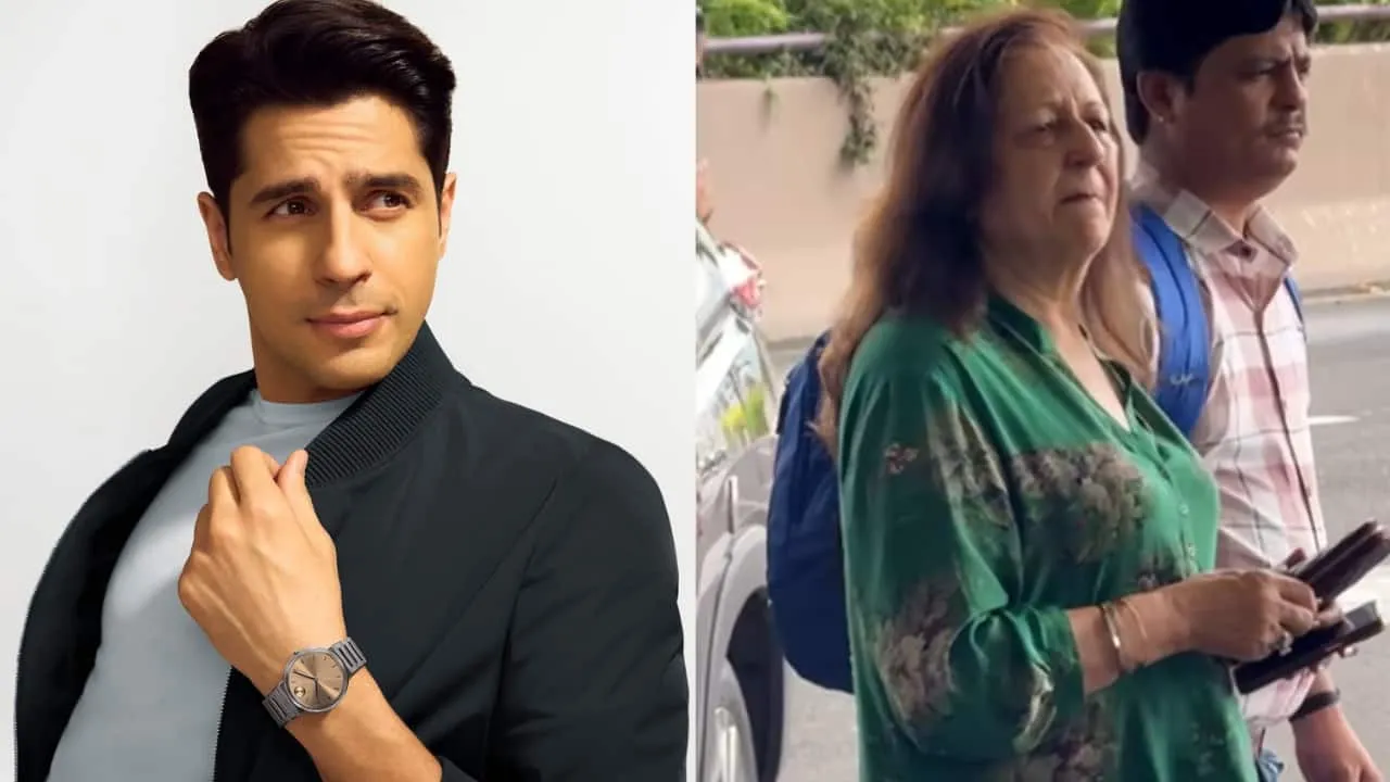 Sidharth Malhotra's parents 