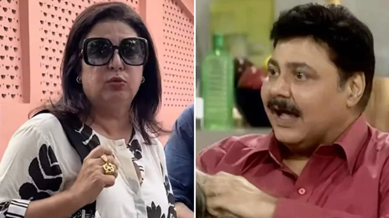 Farah Khan slams paparazzi during Satish Shah's funeral for recording her,  'bas yehi karo tum..'