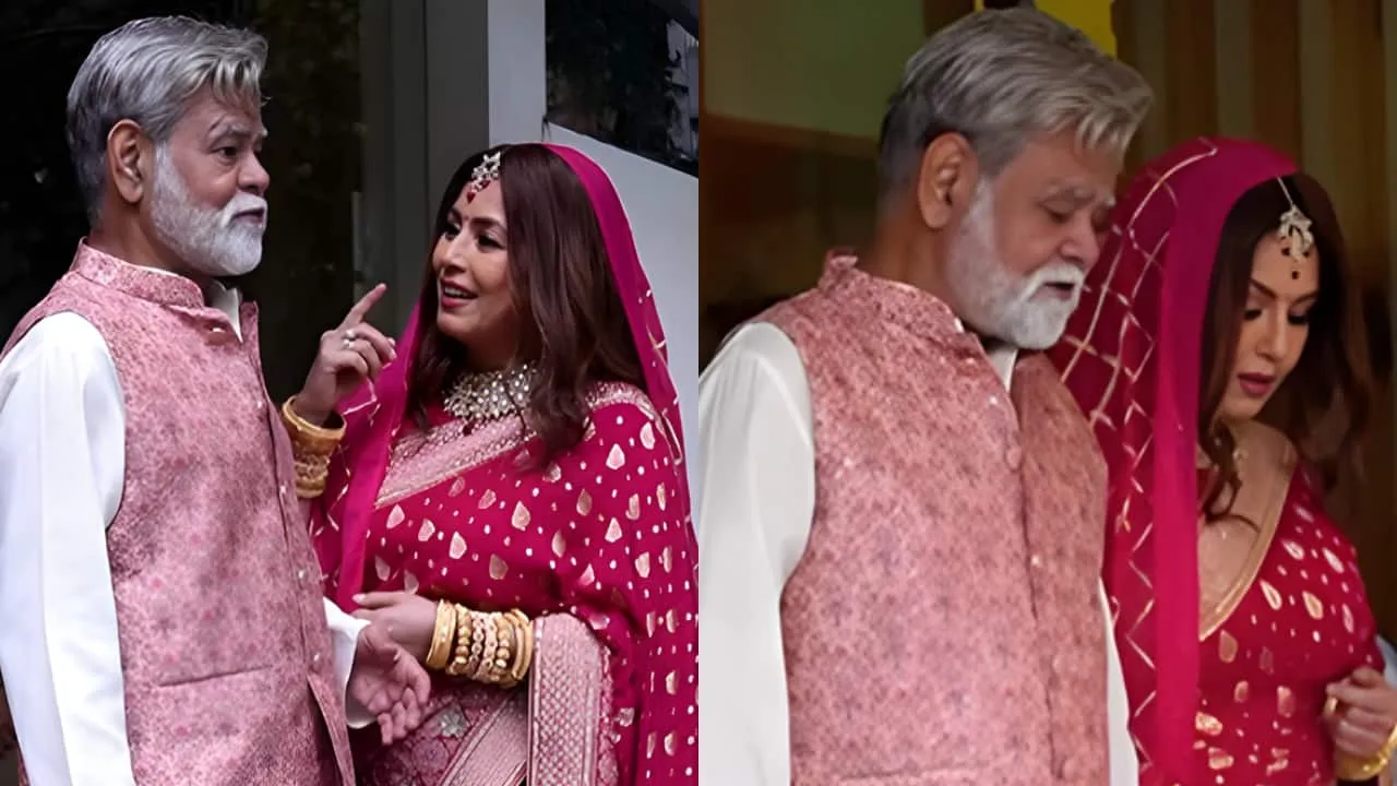 Mahima Chaudhry, Sanjay Mishra spotted in bride and groom attire, fans  question are they married? But there's a twist