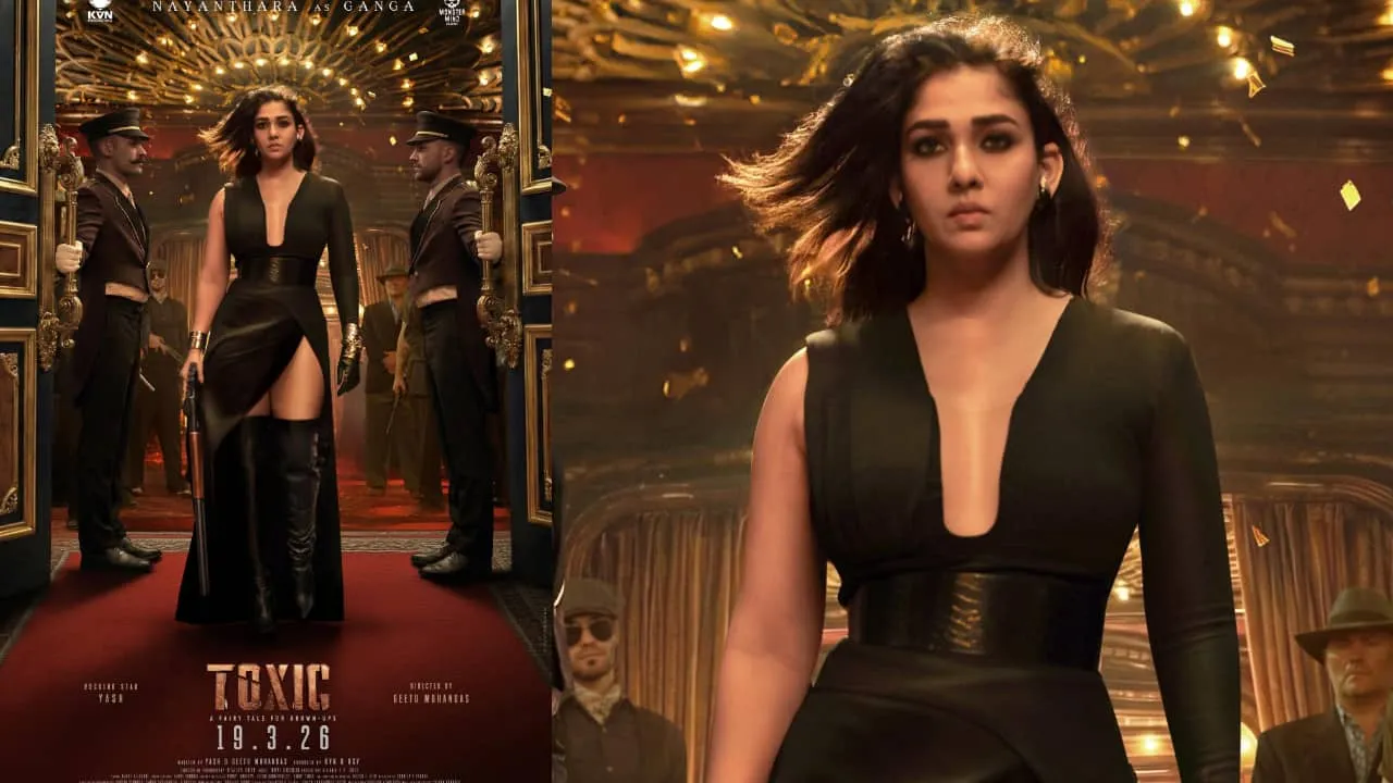 Nayanthara unveils fierce first look as Ganga in Yash starrer Toxic: A  Fairytale is out