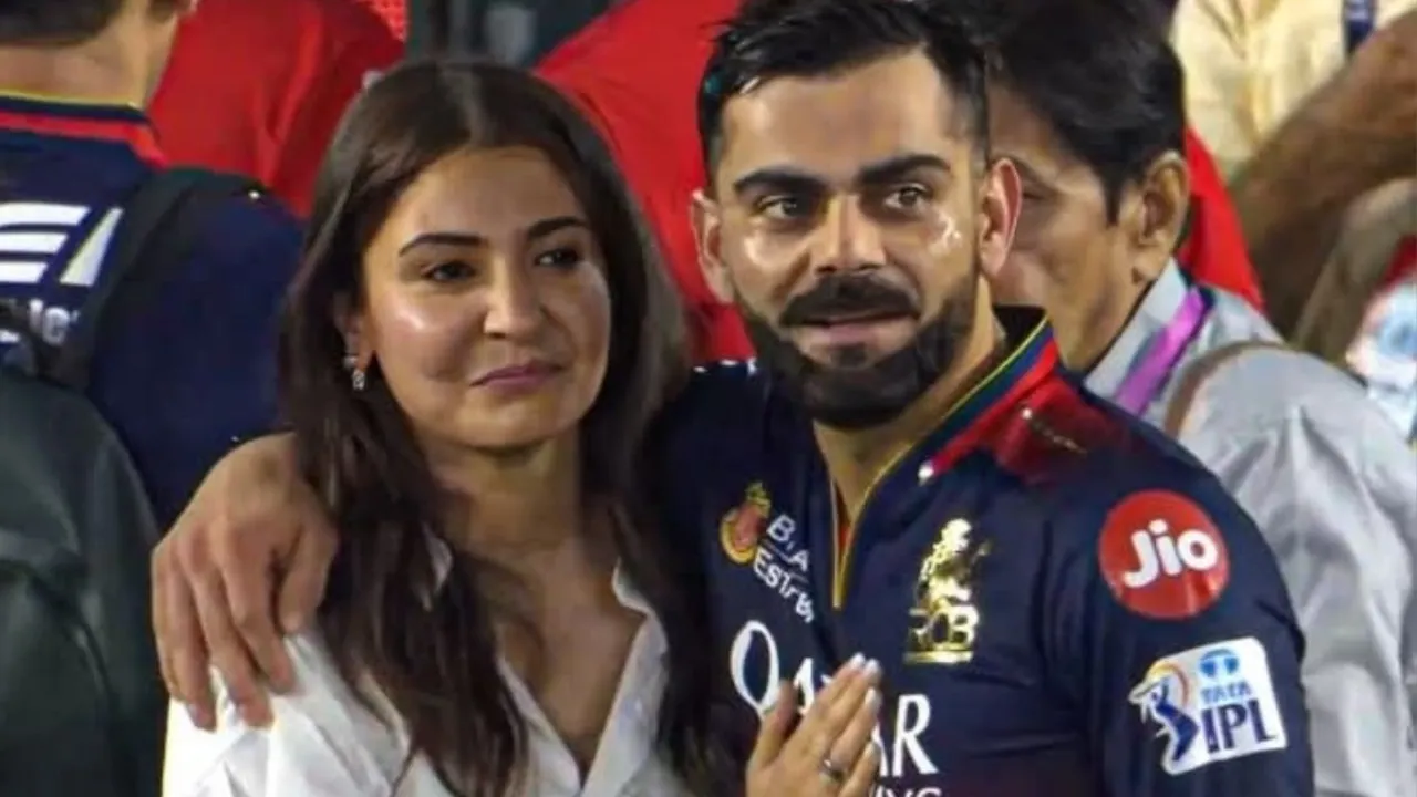 Anushka Sharma and Virat Kohli 