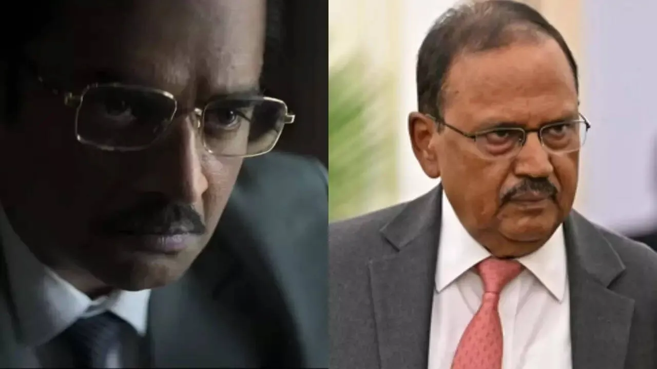 R Madhavan's striking similarity to Ajit Doval is hard to miss in  'Dhurandhar' first look, apart from Ranveer Singh's fiery avatar; netizens  react | Hindi Movie News - The Times of India