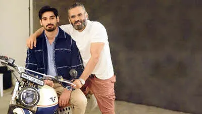 Suniel Shetty says people may have tried to remove Ahan Shetty from movies  due to issues with him: 'Mere se naaraaz honge but he is a part of Border  2, Varun, Diljit