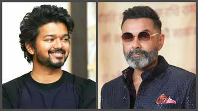 Bobby Deol recalls working with Thalapathy Vijay in Jana Nayagan: 'People  gather wherever he goes... He is that big of a star' | - Times of India