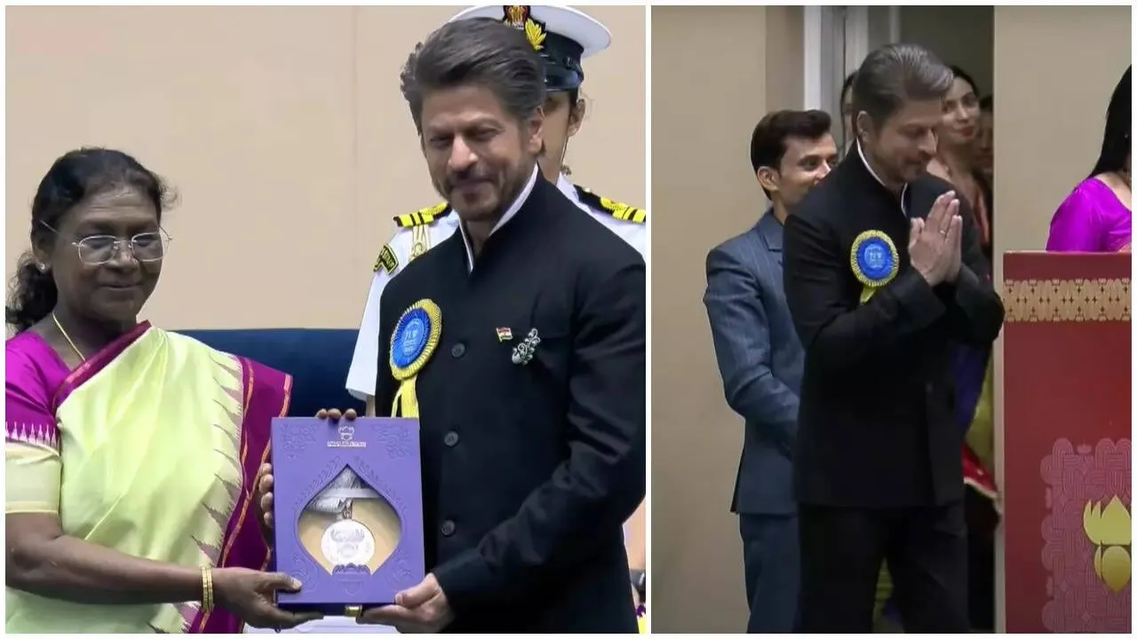 Shah Rukh Khan achieves his LONG-AWAITED MILESTONE as he receives the Best  Actor honor at the 71st National Film Awards for 'Jawan' | Hindi Movie News  - The Times of India