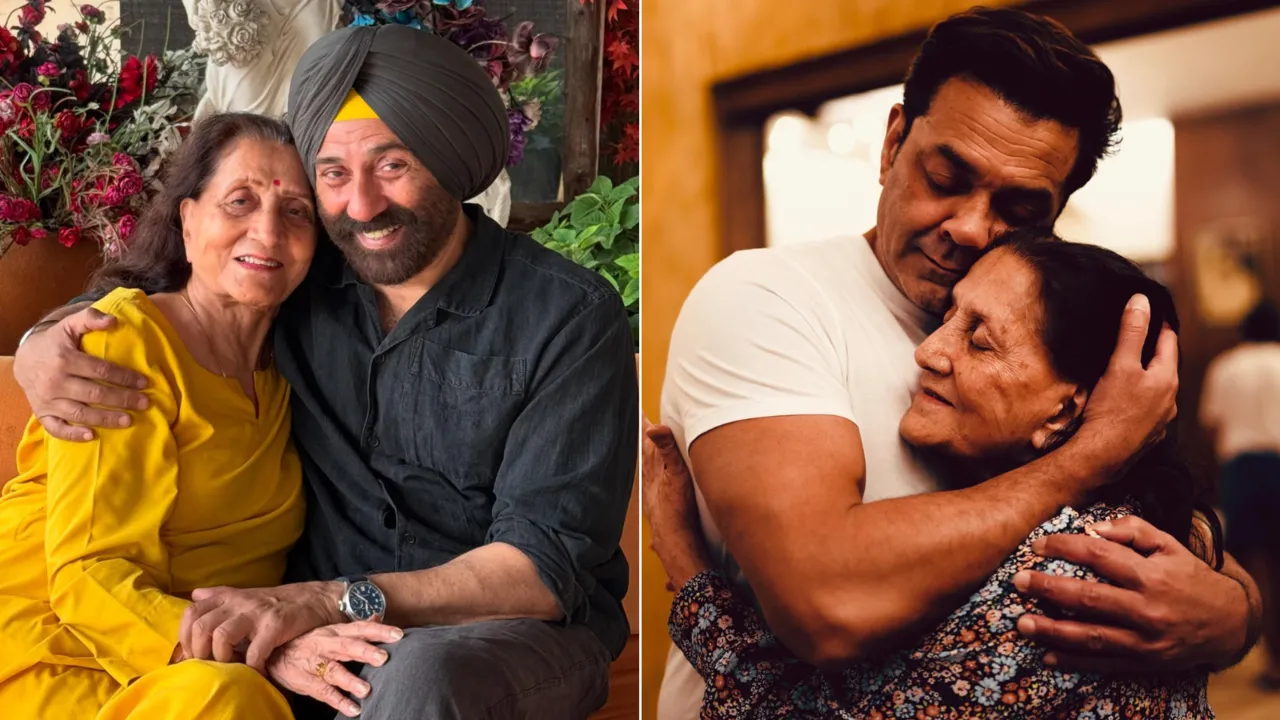 Sunny Deol, Bobby Deol Share Unseen Pics On Mother Prakash Kaur's Birthday,  Write Emotional Notes | Bollywood - Times Now