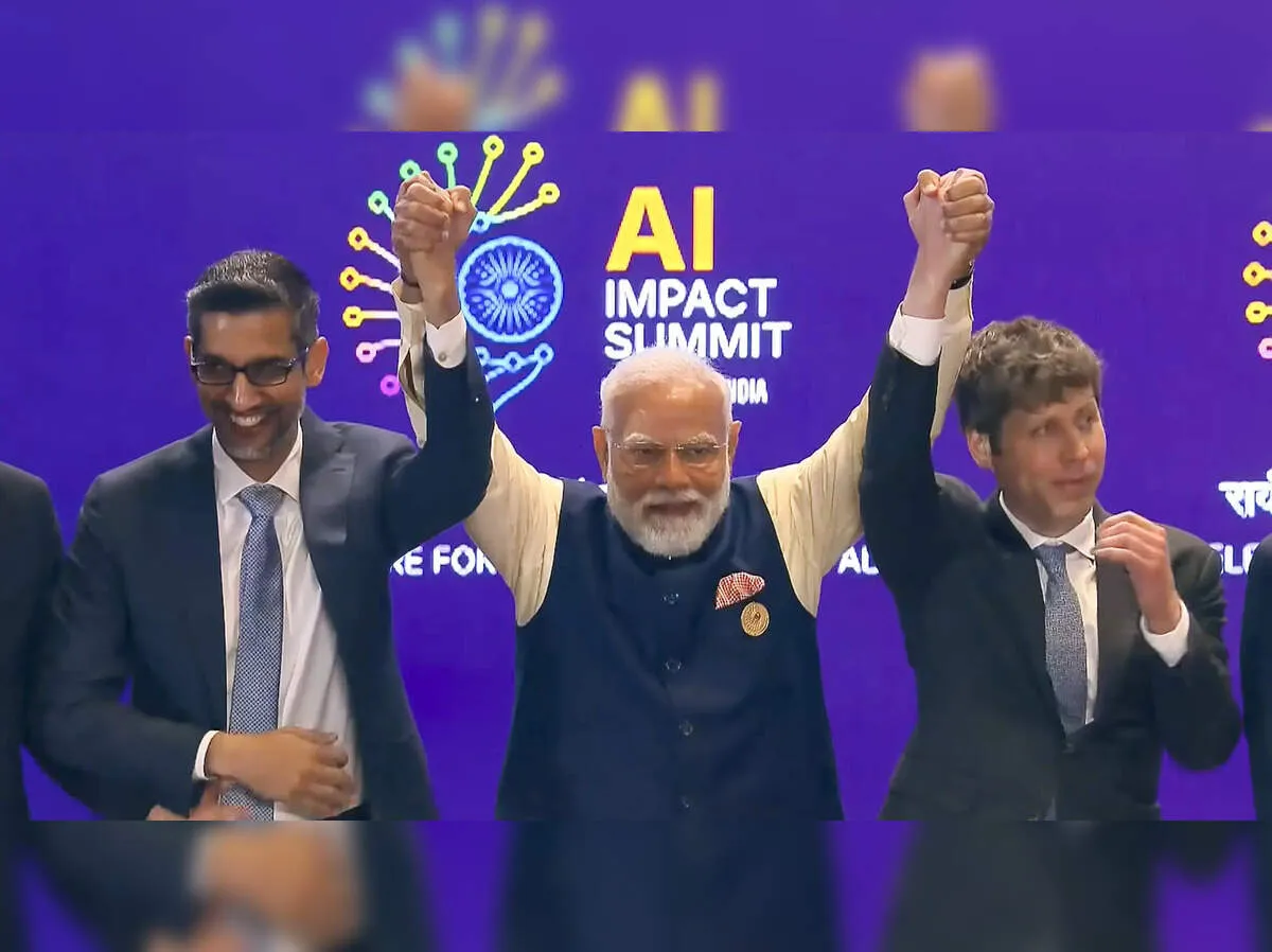 AI Impact Summit: PM Modi gives MANAV vision, pitches 'develop in India,  develop for the world' - The Economic Times