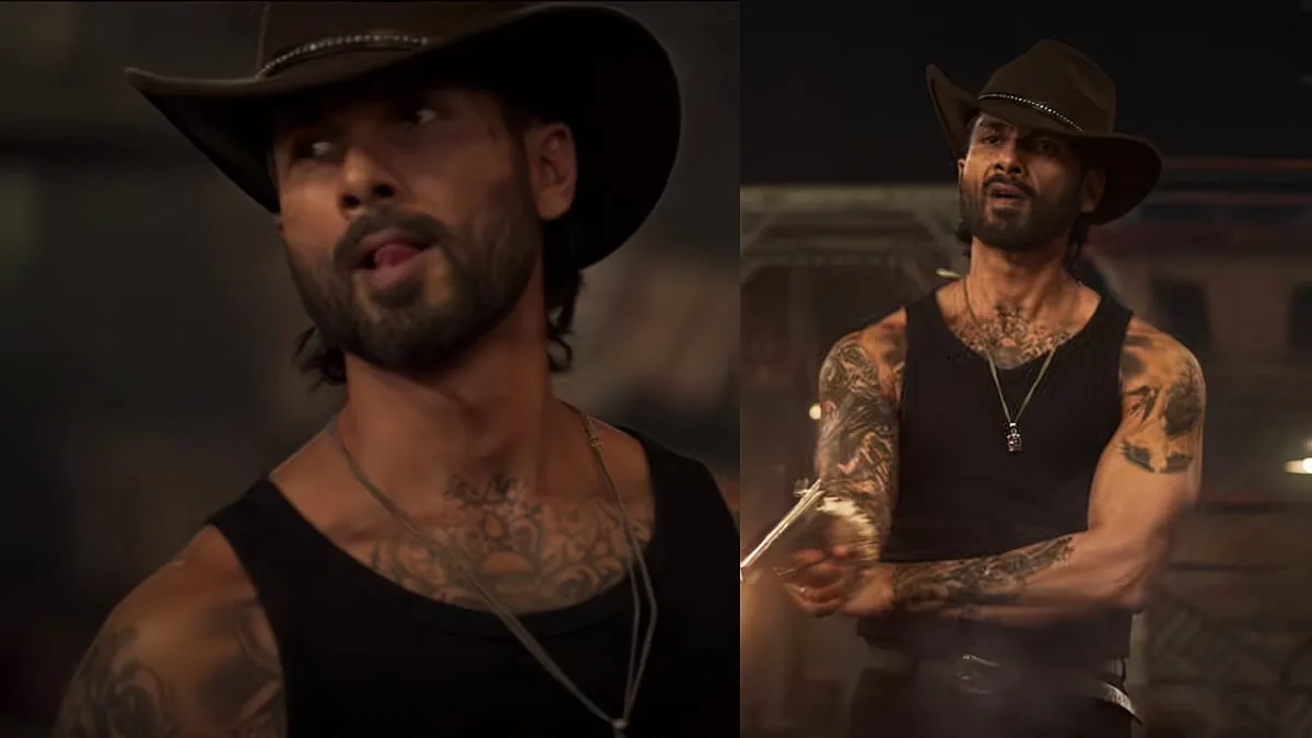 Which real gangster is Shahid Kapoor playing in O'Romeo?