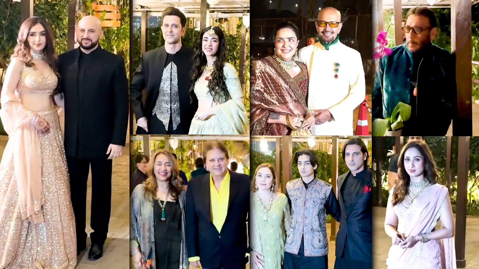 Roshan Family Celebrates Eshaan Roshan's Wedding: Hrithik, Rakesh, Pashmina  & Others Attend Reception Party