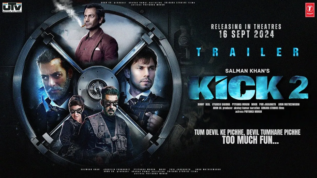 KICK 2 - Trailer | Salman Khan | Mithun Chakraborty | Jacqueline | Randeep  Hooda | Sajid Nadiadwala