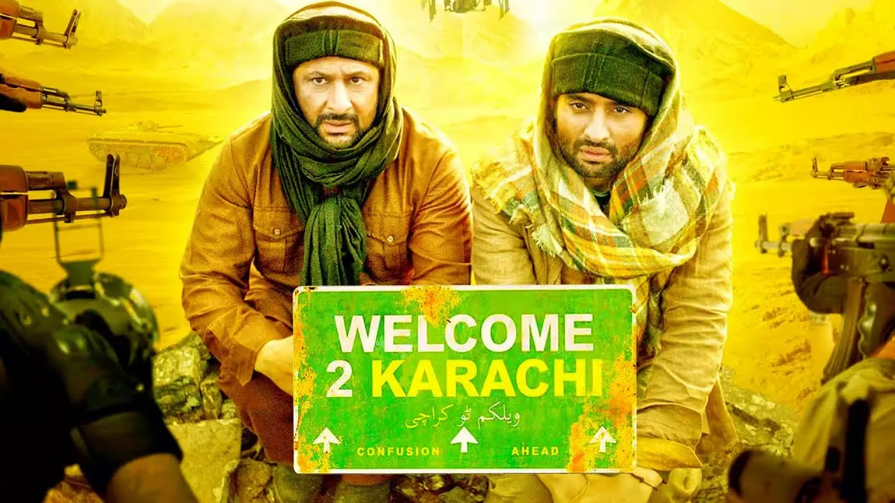 Welcome To Karachi (2015) : Full Bollywood Movie | Jackky Bhagnani | Arshad  Warsi | Lauren Gottlieb