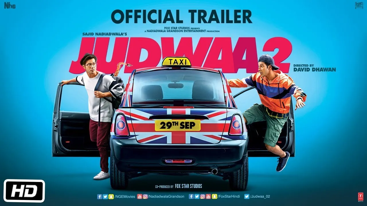 Judwaa 2 Official Trailer | Varun Dhawan Jacqueline Taapsee | David Dhawan Sajid Nadiadwala