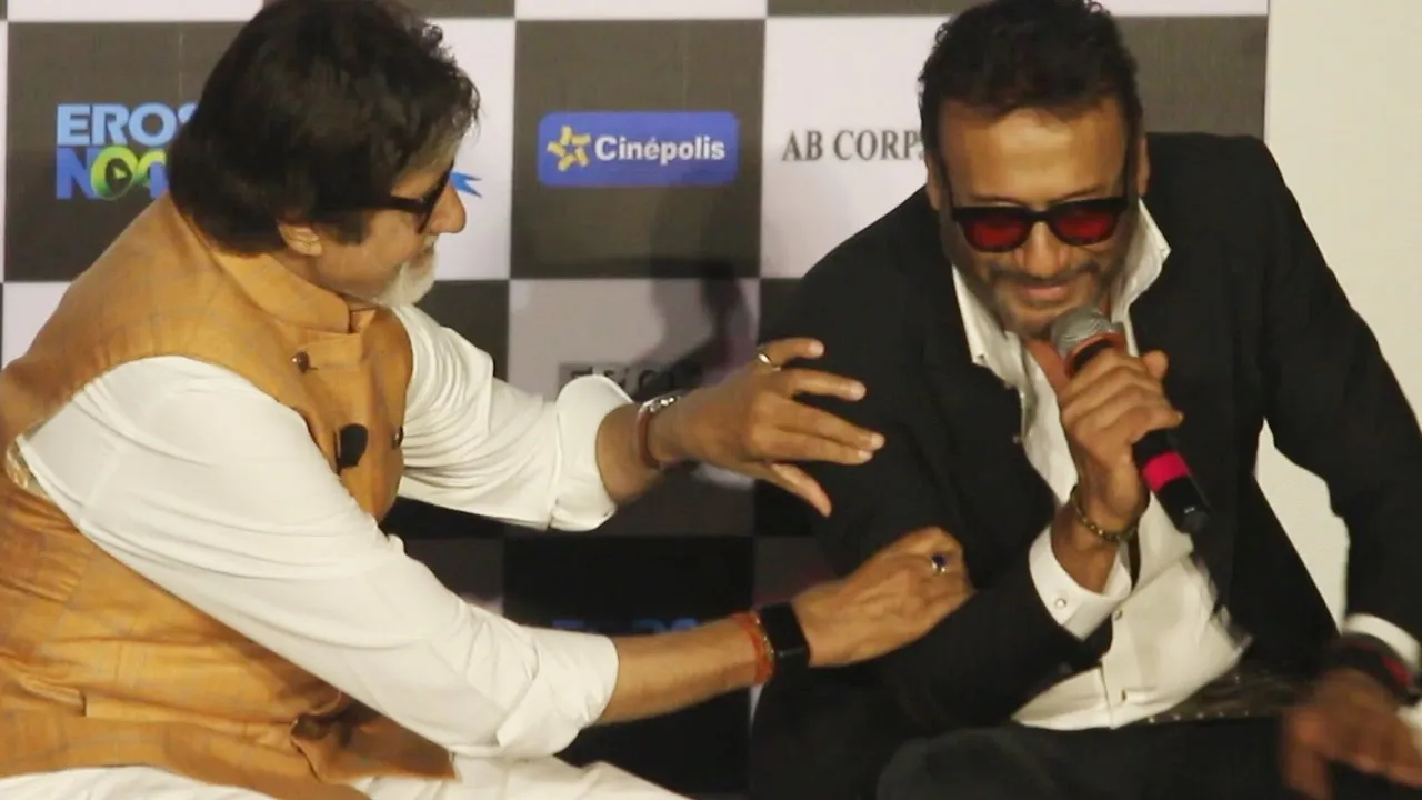 Jackie Shroff showers praises for Amitabh Bachchan. Watch Full Video