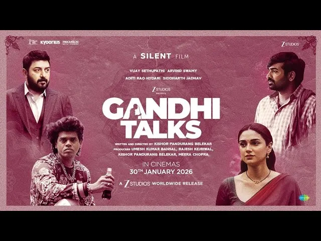 Gandhi Talks | Releasing at PVR INOX on 30th January 2026